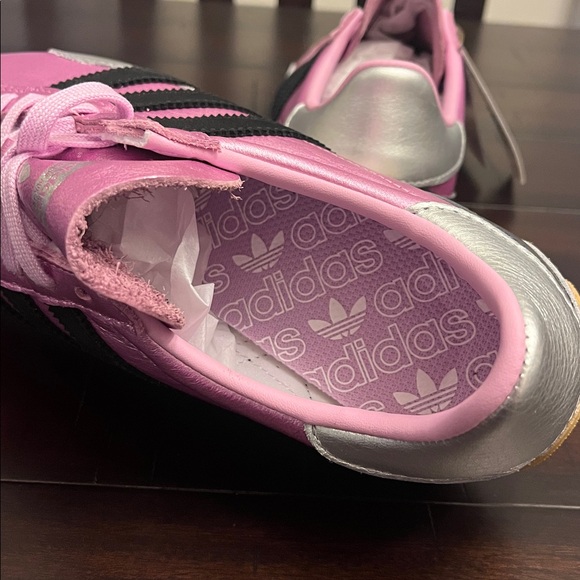 Adidas Country OG Shoes Sneakers JQ0566 new Lilac Silver Metallic Women’s Sizes - Picture 10 of 13